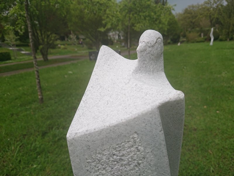 Skulpturenpfad auf dem Waldfriedhof