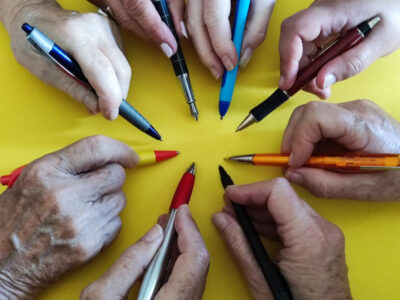 (W)Orte schreiben Geschichte(n) - Geschichten verbinden: schreiben und lesen für alle