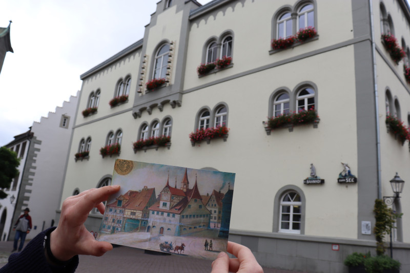 Zeitfenster in der Innenstadt