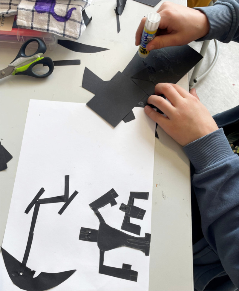 Malerei & Collage – Formen und Farben